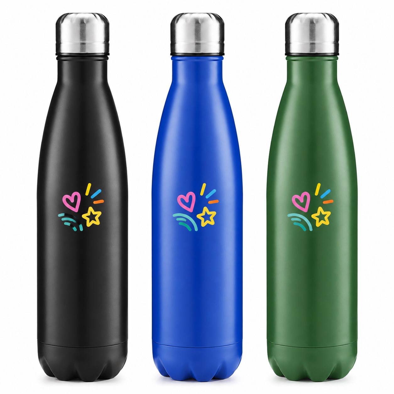Tapered Stainless Steel Thermal Bottle