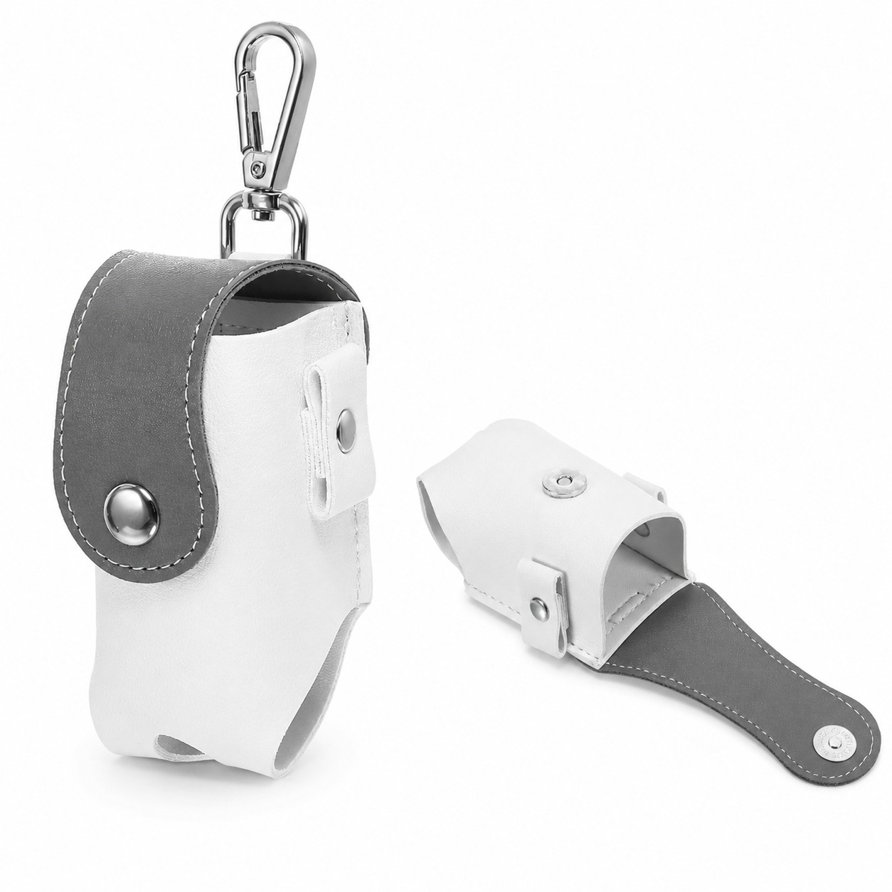 Compact Nylon Golf Ball Bag With Clip