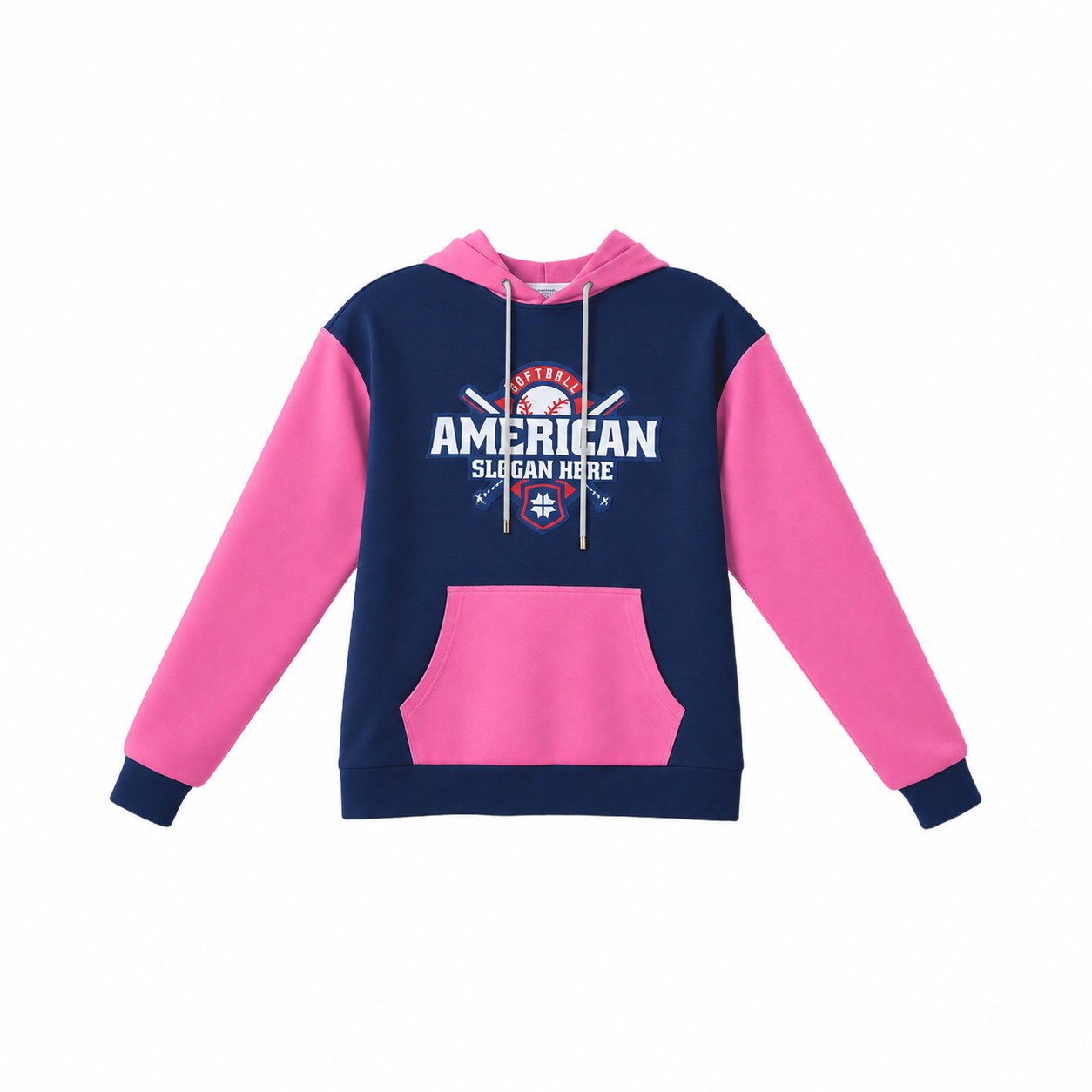 Composite Cotton Athletic Fit Hoodie — Pink