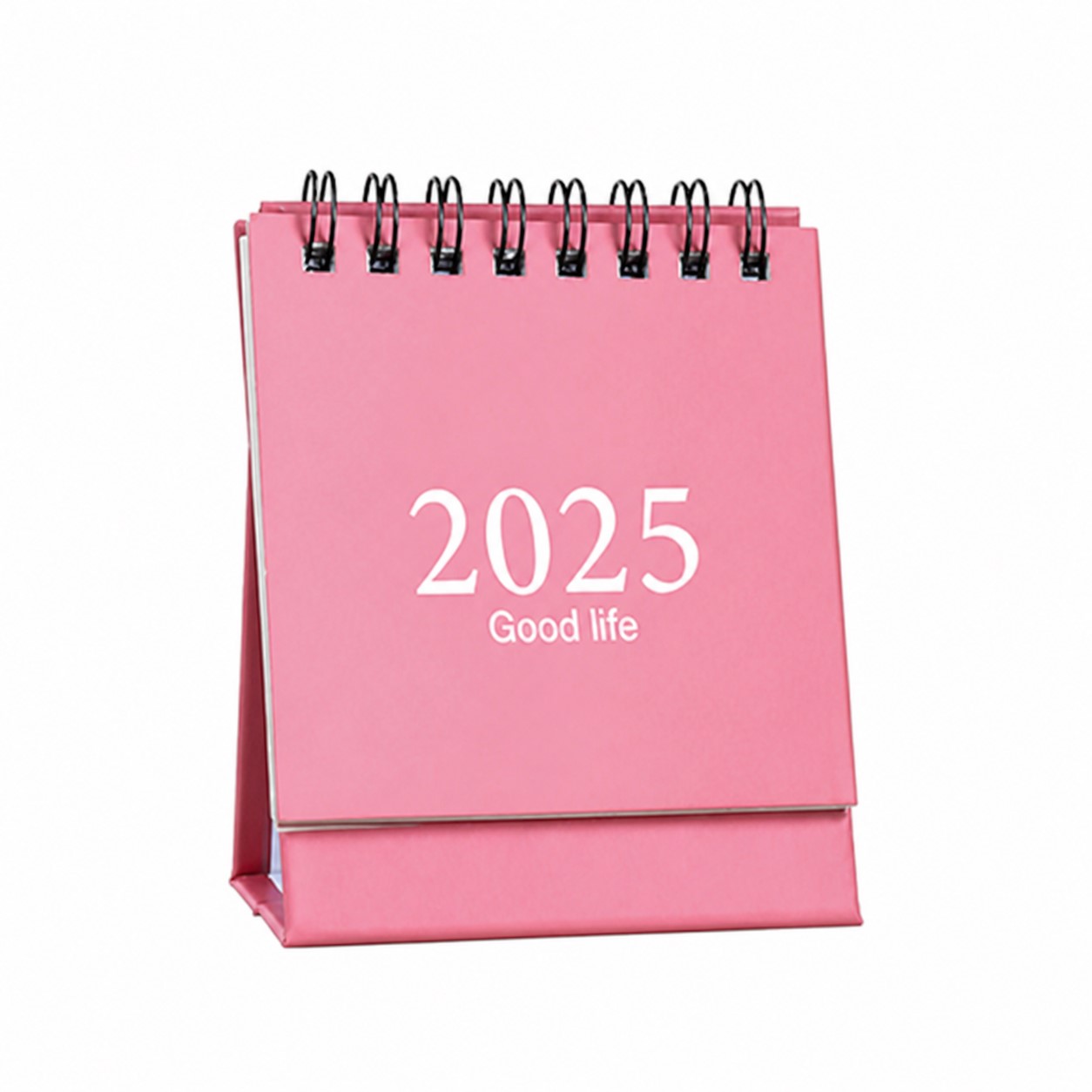 Small Paper Desk Calendar — Pink