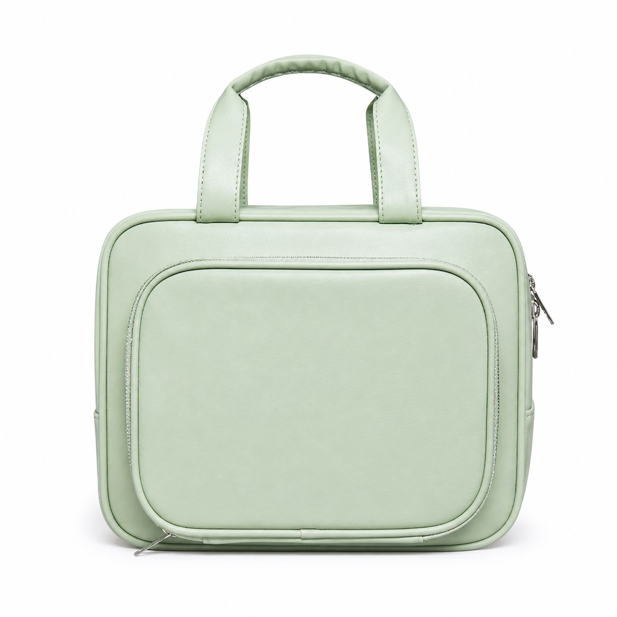 PU Toiletry Bag With Brush Compartment — view 2