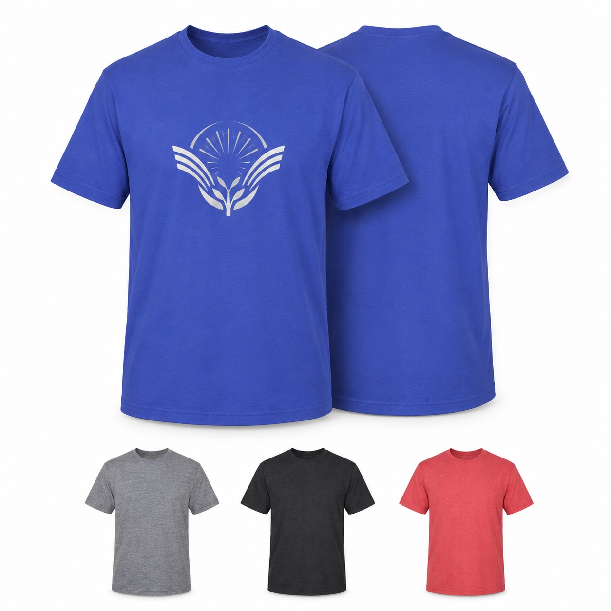 Five Star Pattern Cotton Polyester Tee