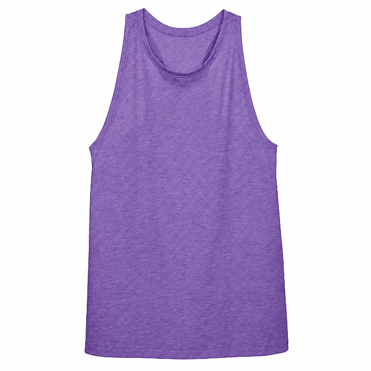 Ladies Tri Blend Racerback Tank — Purple