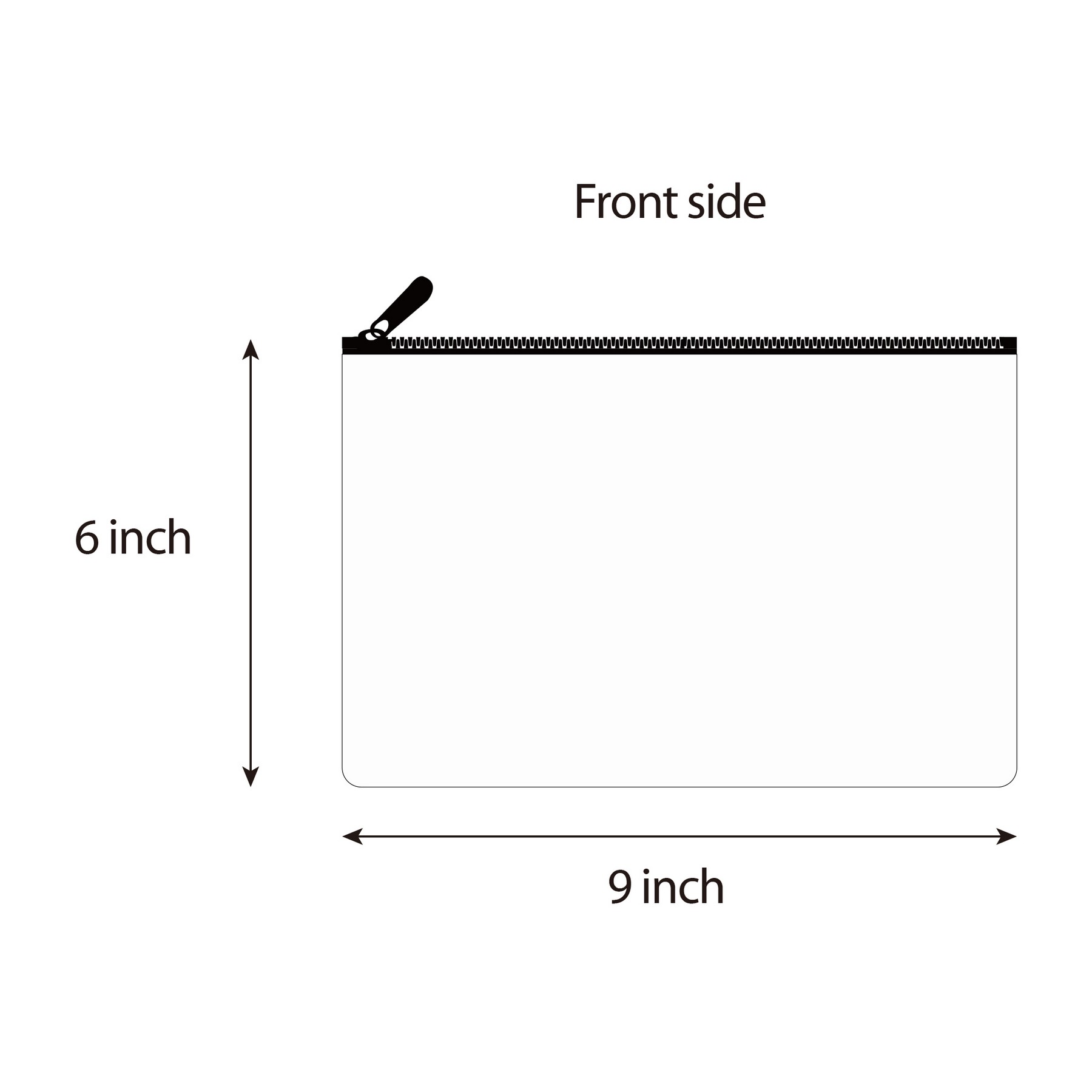Canvas Color Travel Pouch — view 2