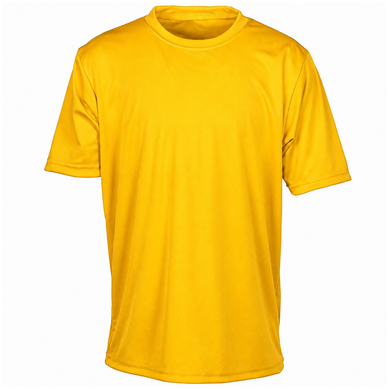 Youth Recycled Polyester Cooling Tee — Gold