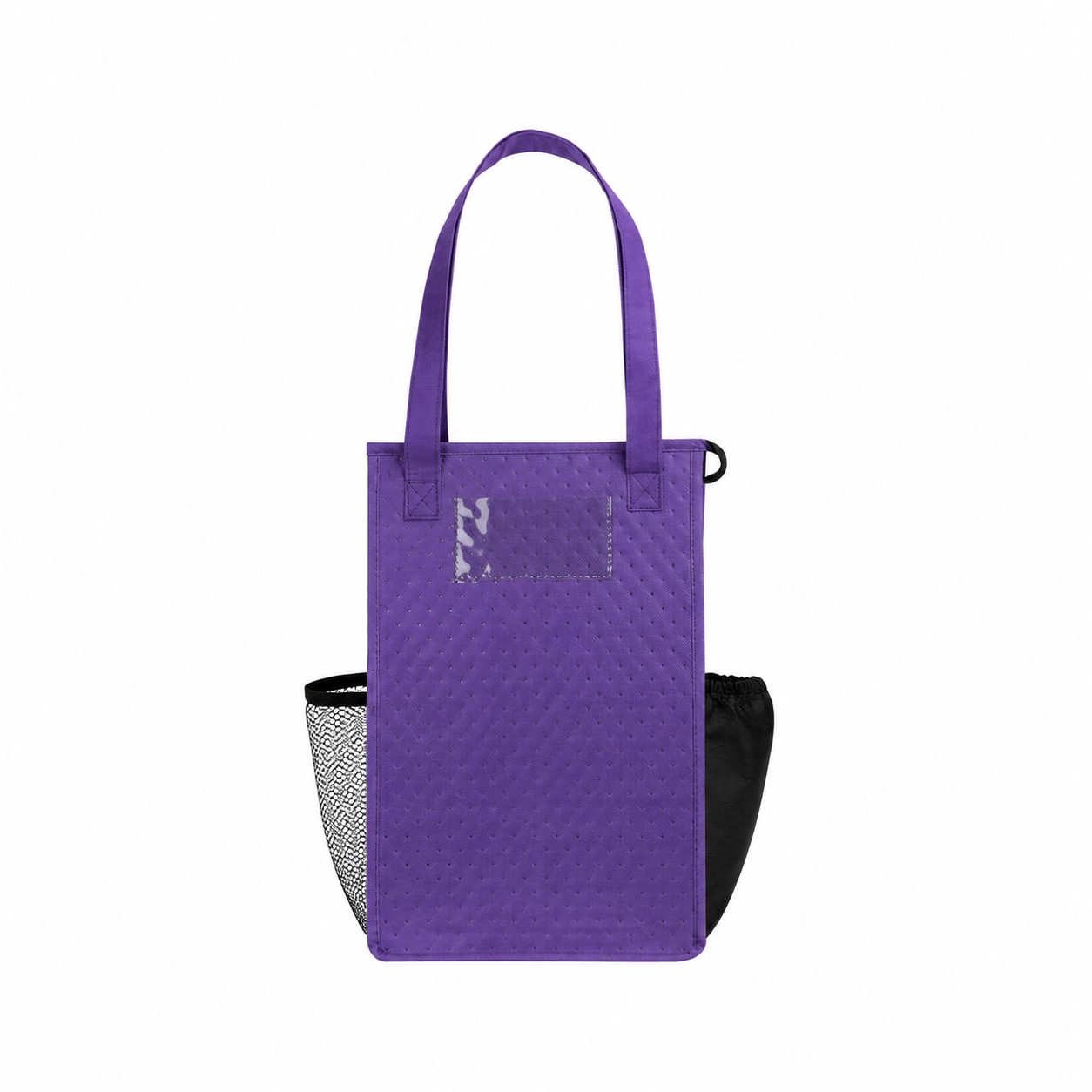 Reinforced Handles Cooler Tote — Purple