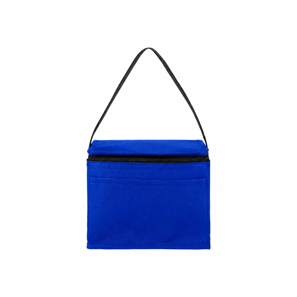 Zippered Storage Non-Woven Cooler Bag — Royal Blue