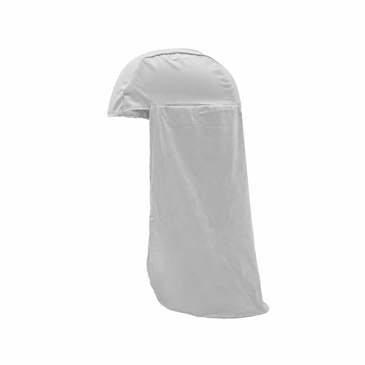 Milk Silk Helmet Liner Cap — Light Silver Gray