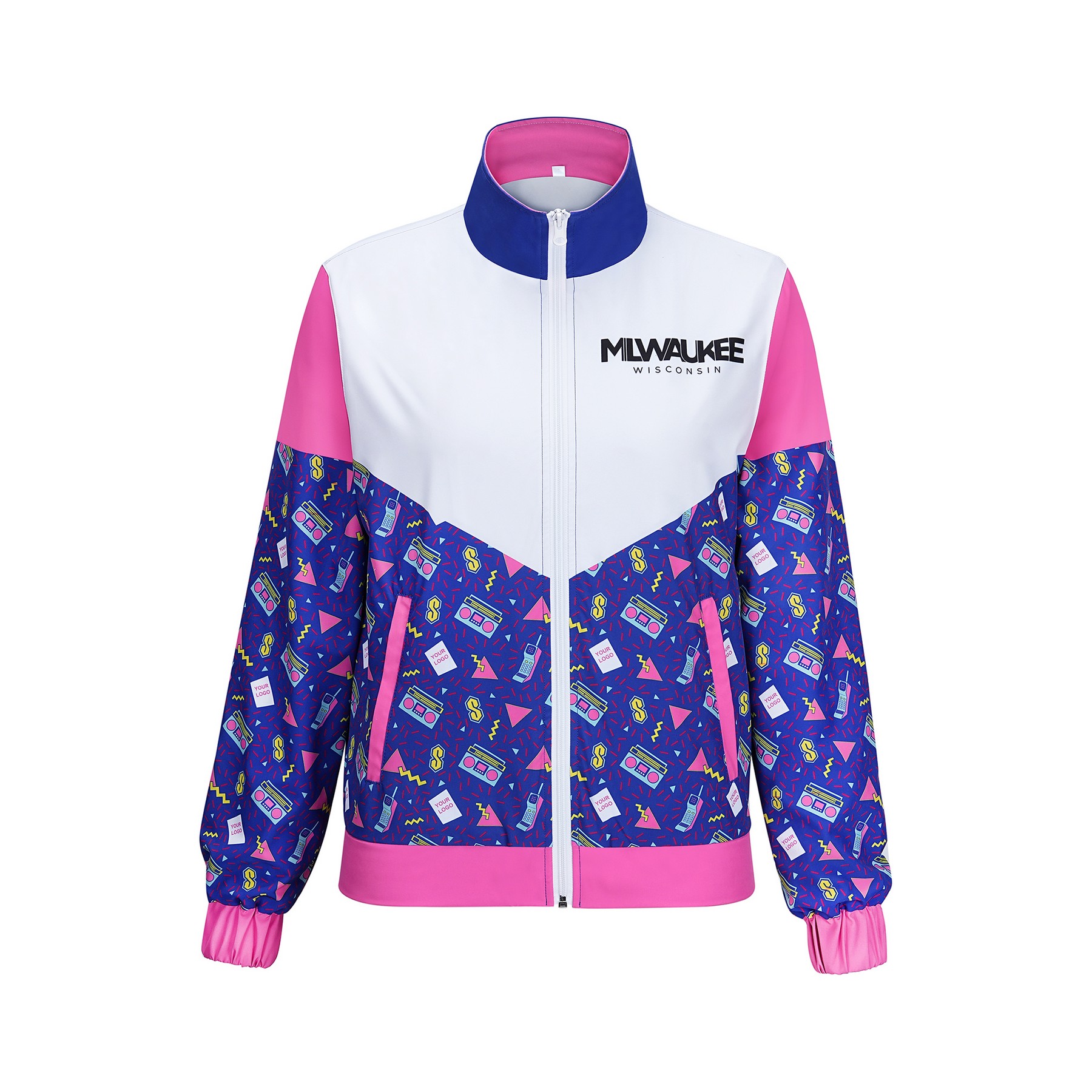 Retro Full Zip Track Jacket — view 2
