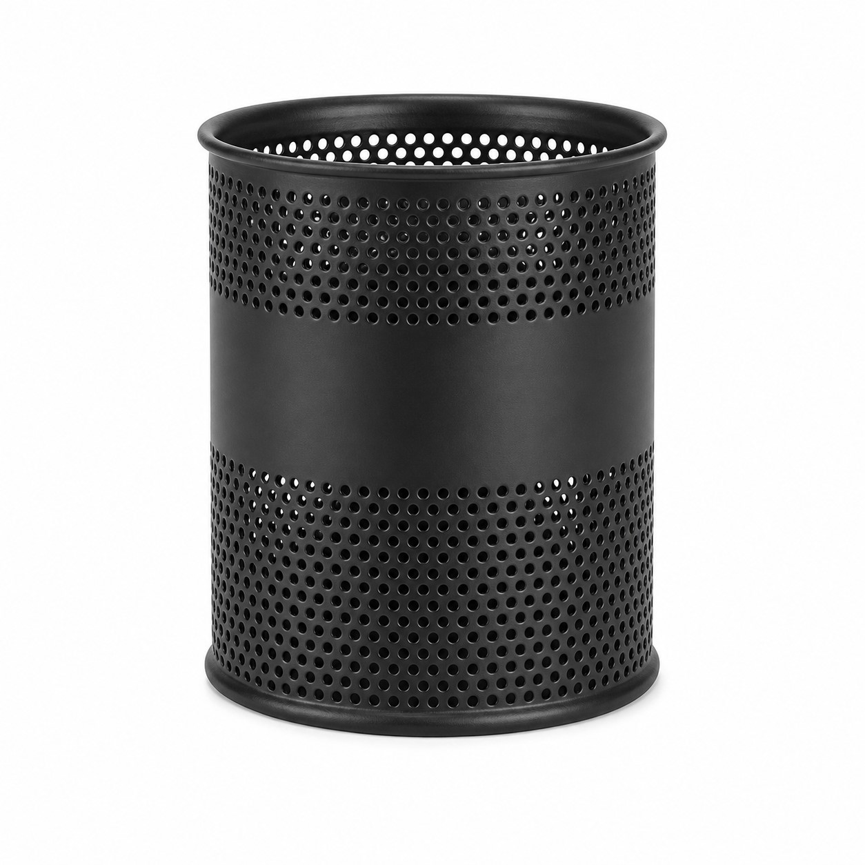 Perforated Aluminum Pencil Cup — view 2