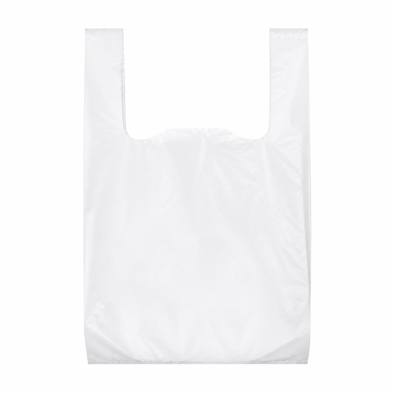 HDPE T-Shirt Shopping Bag With Logo Imprint — view 2