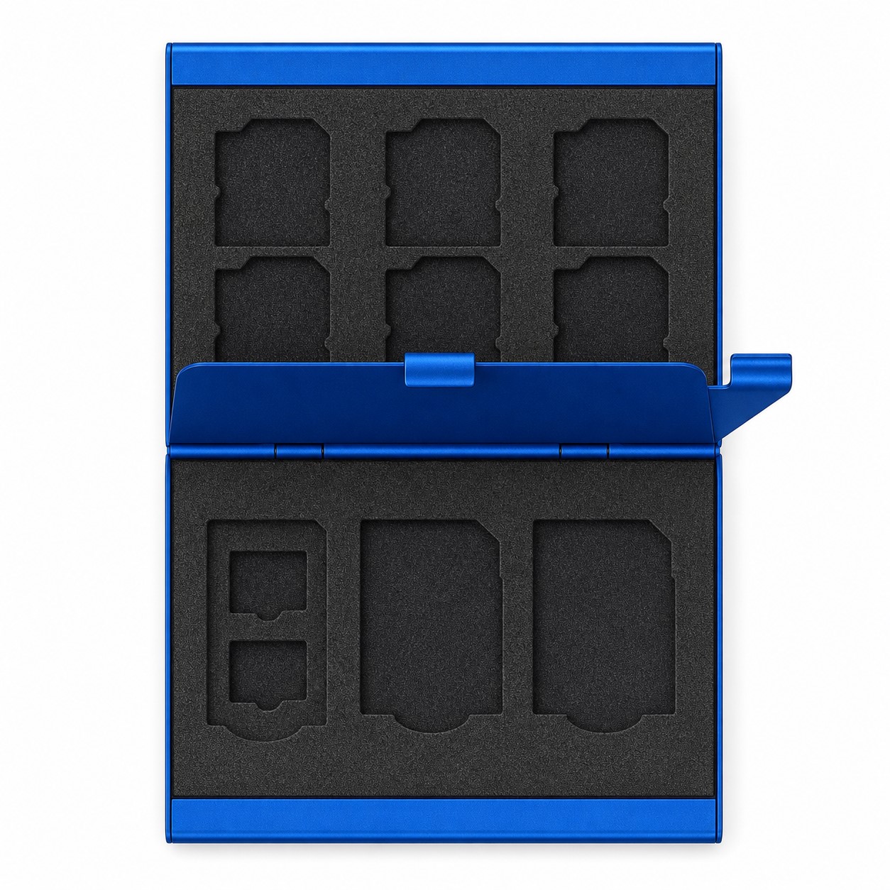 Memory Card Storage Case With Aluminum Alloy Shell — view 2