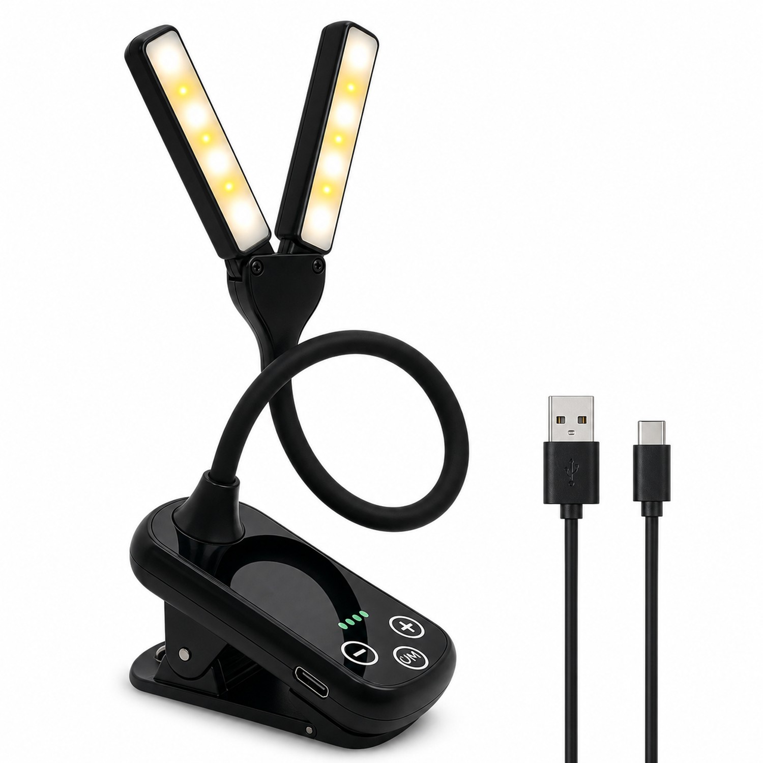 Clip On Plastic Reading Light — view 2