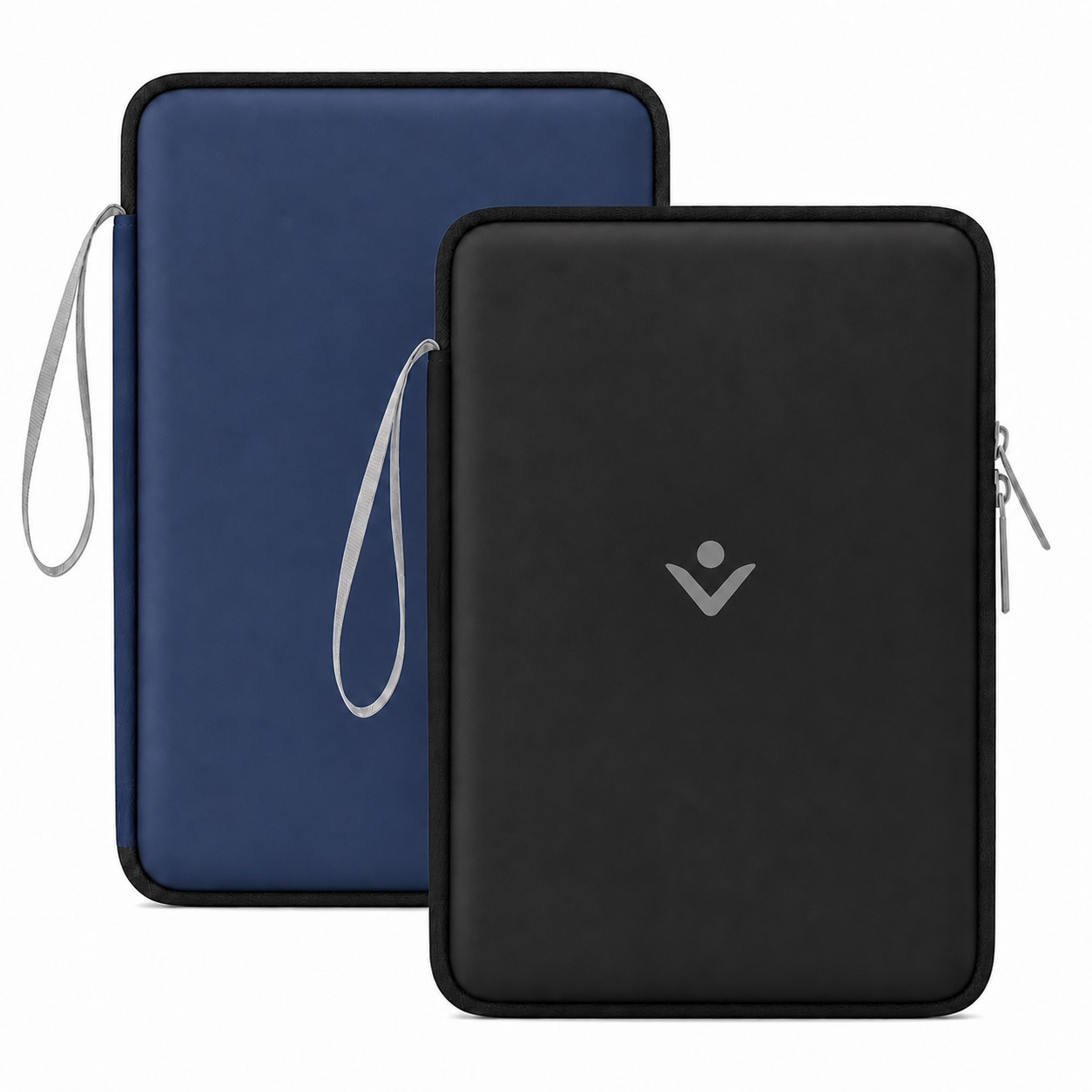 Faux Leather Zippered Tablet Sleeve — view 1