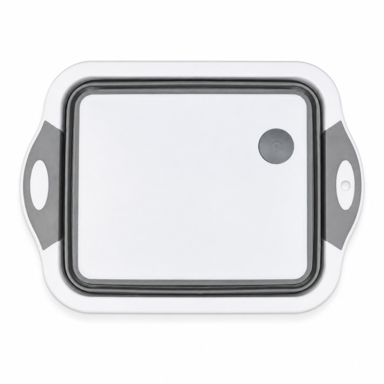 Foldable Polypropylene Cutting Board With Drainer — view 2