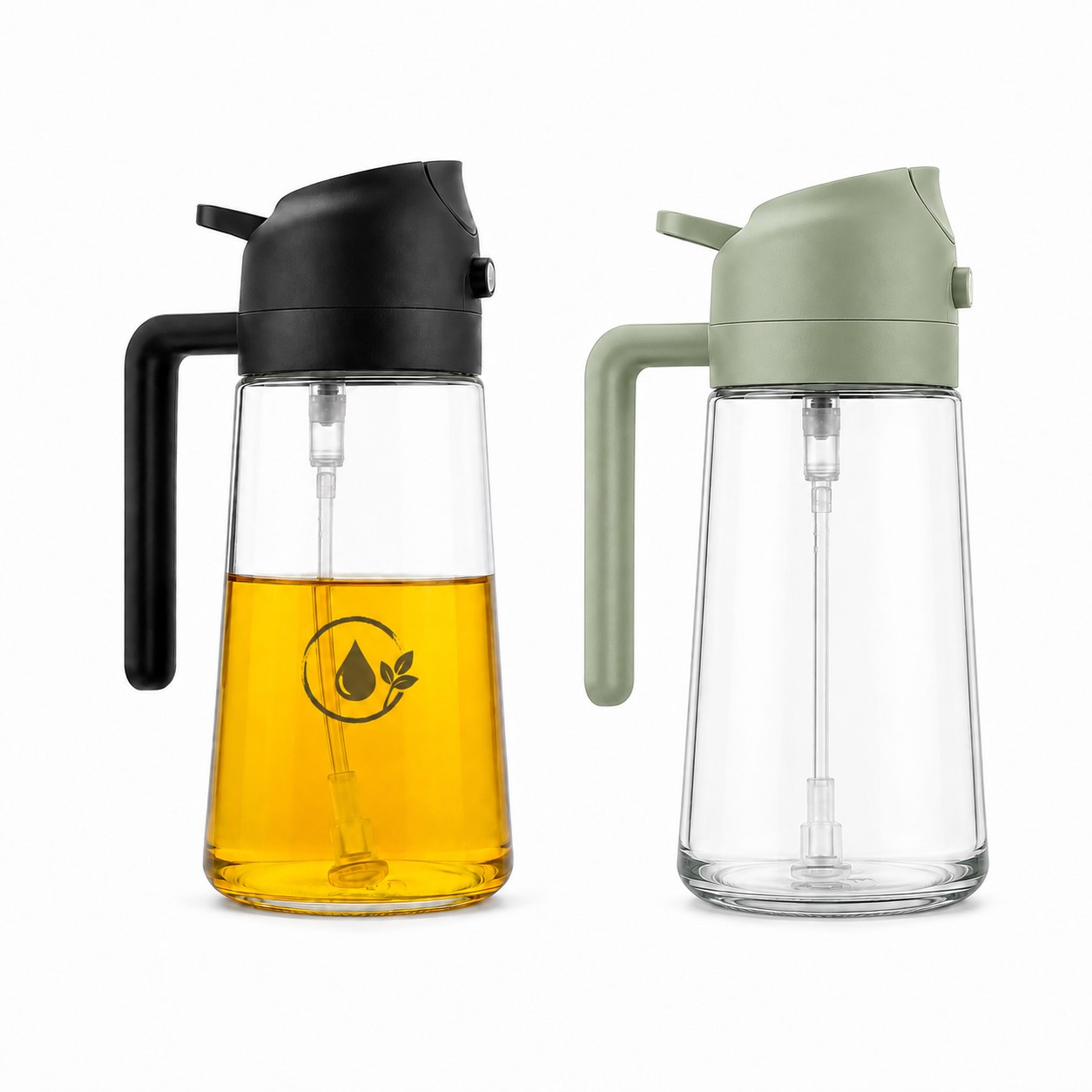 Dual Mode Glass Oil Sprayer With Handle