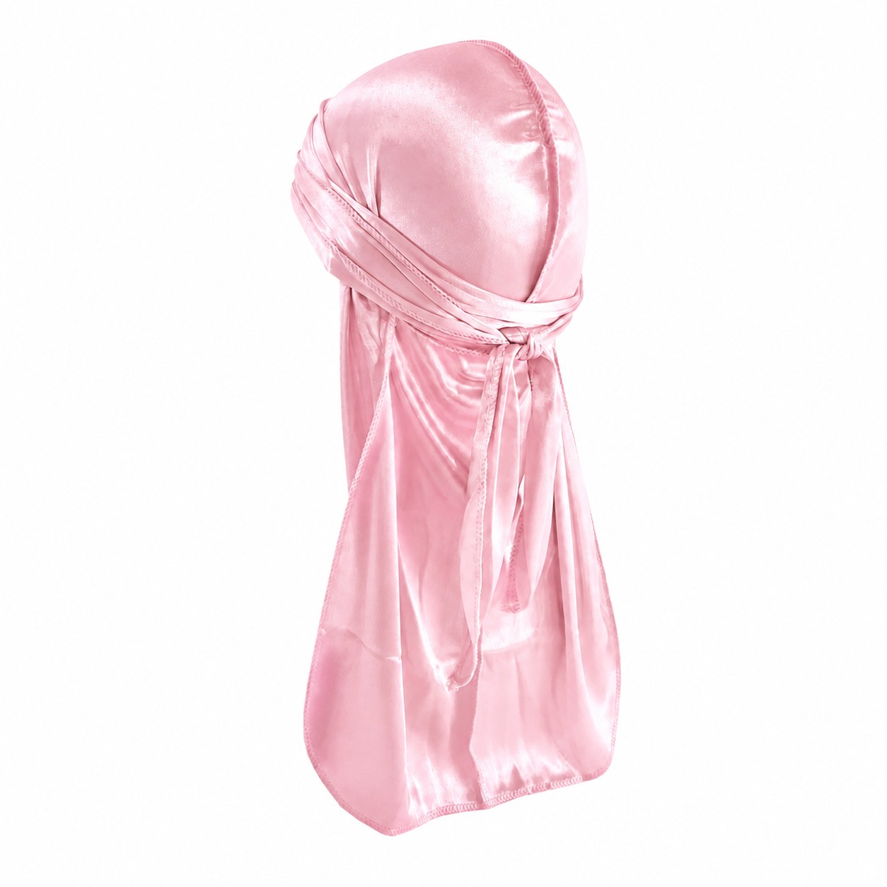 Polyester Pirate Head Wrap Scarf — Light Pink
