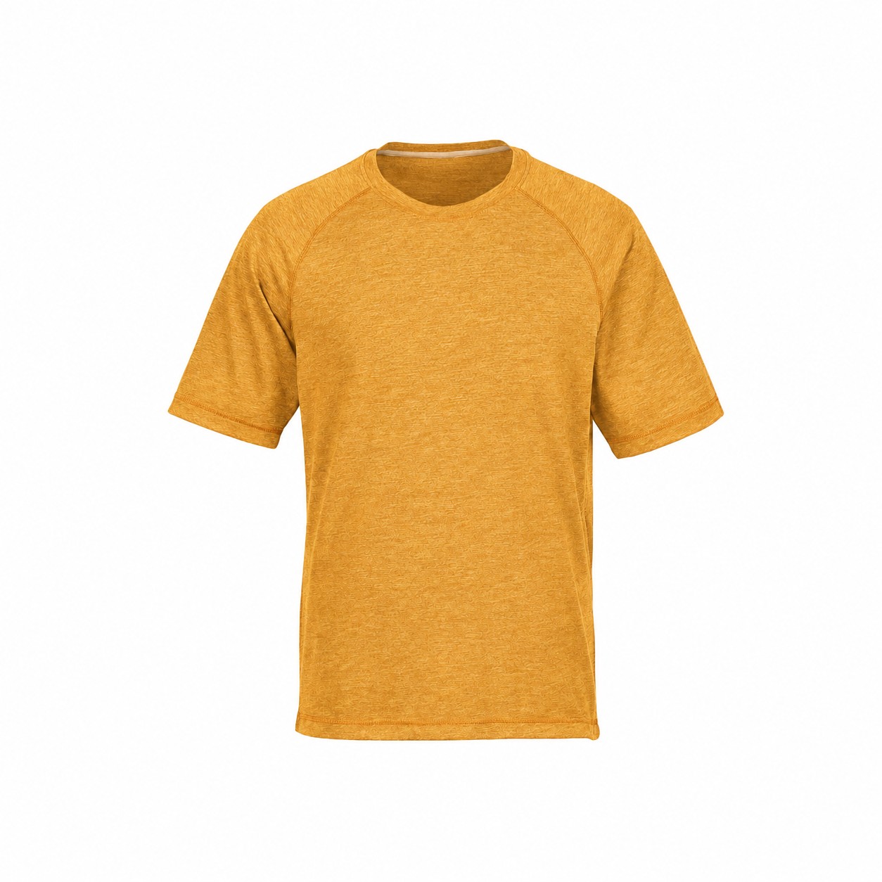 Men's Tri-Blend Moisture-Wicking Raglan T-Shirt — Gold