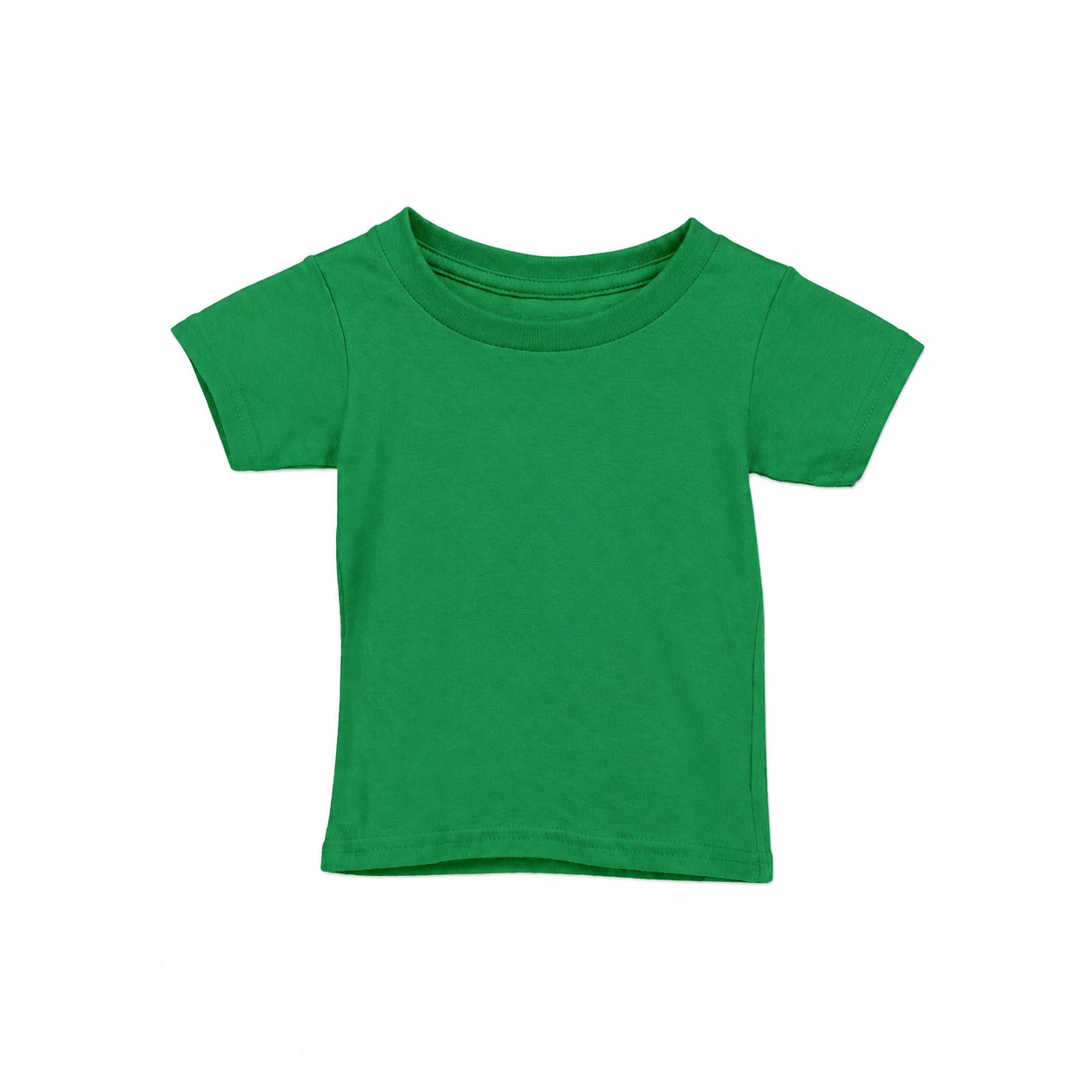 Toddler Cotton Short Sleeve T Shirt — Green