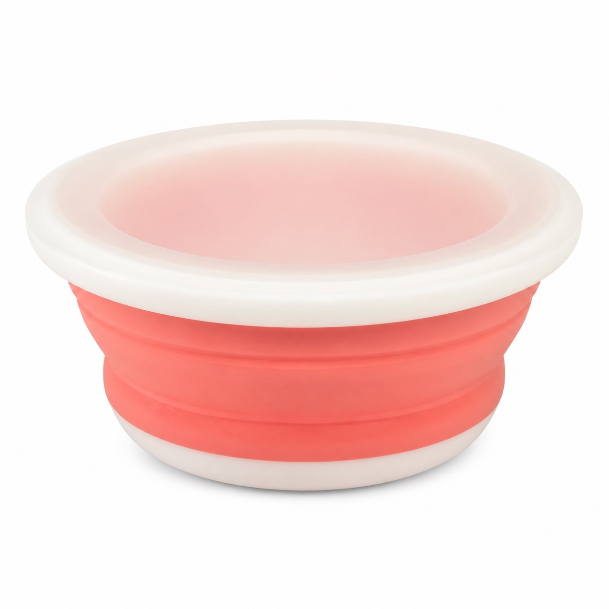 Silicone Collapsible Bowl With Wide Rim — view 2