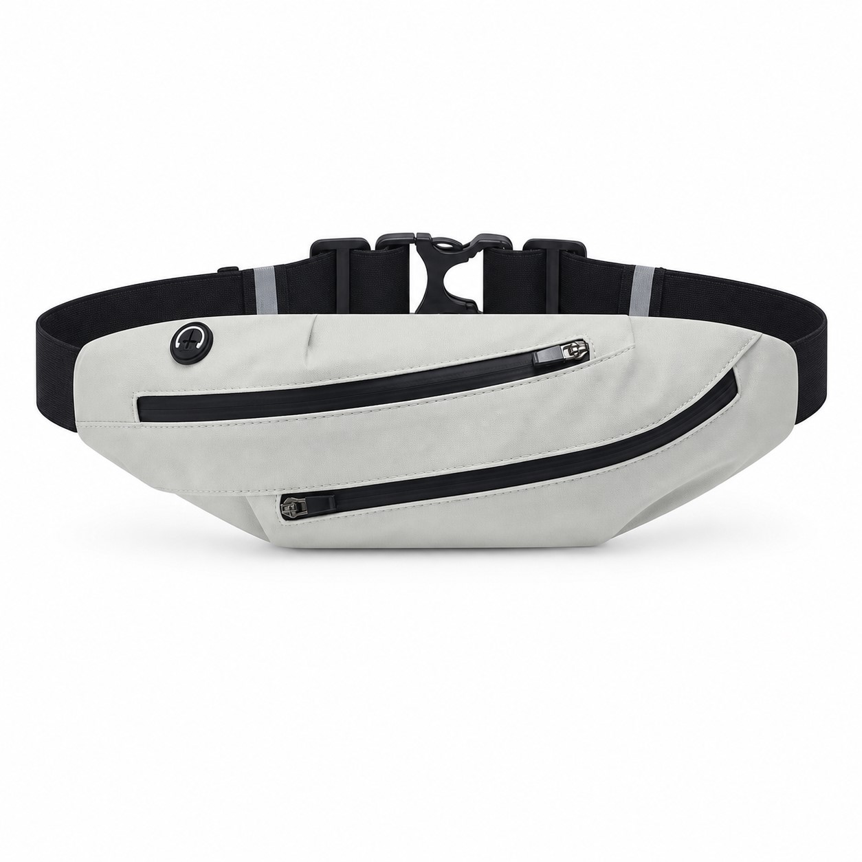Waterproof Nylon Dual Zipper Waist Pack — view 2