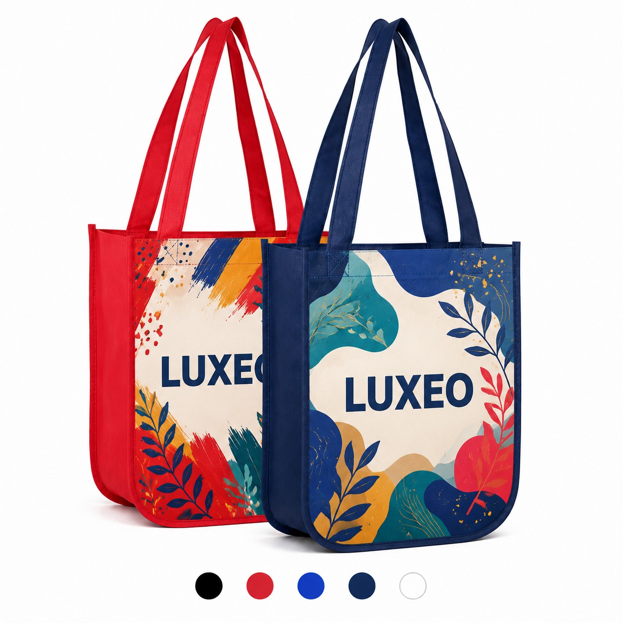 130GSM Non-Woven Black Carry Bag