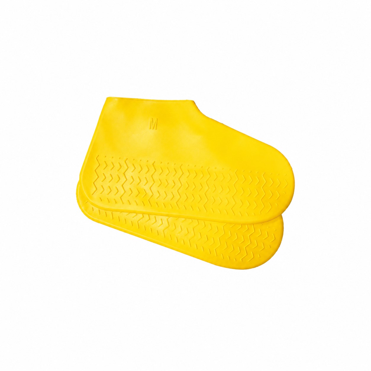 Silicone Waterproof Shoe Covers — Yellow