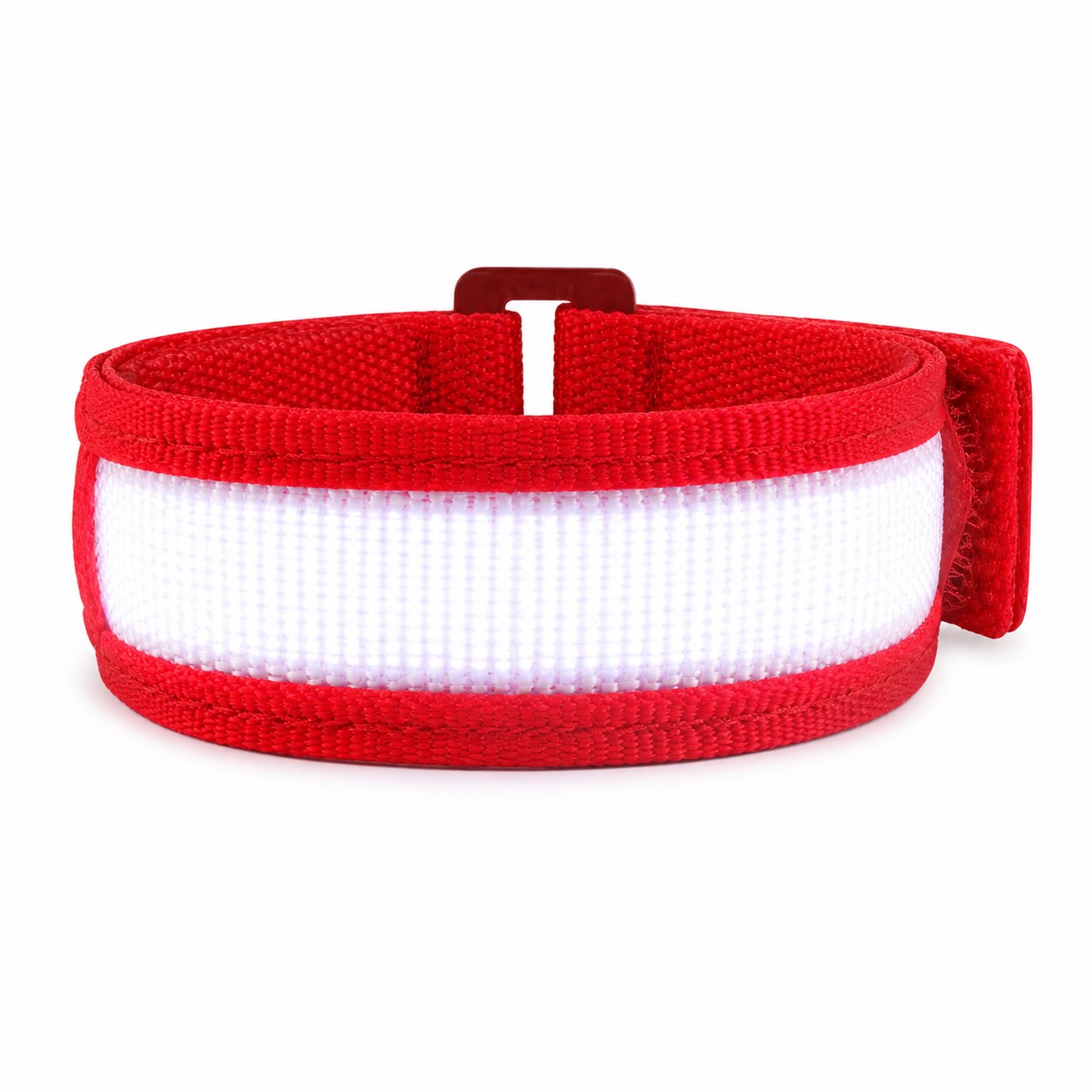 Rechargeable LED Light Nylon Armband — view 2