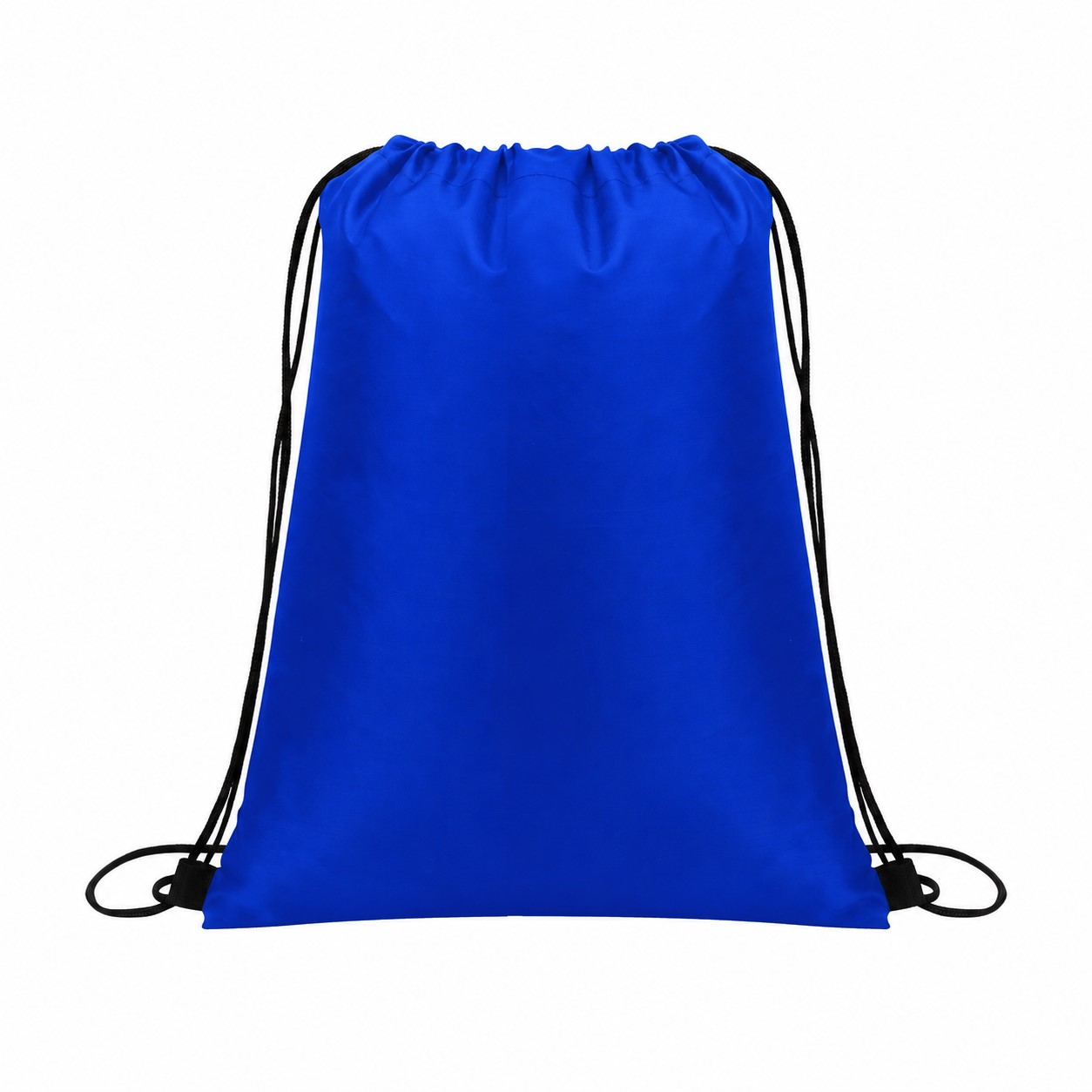 Drawcord Closure Drawstring Bag — Royal Blue