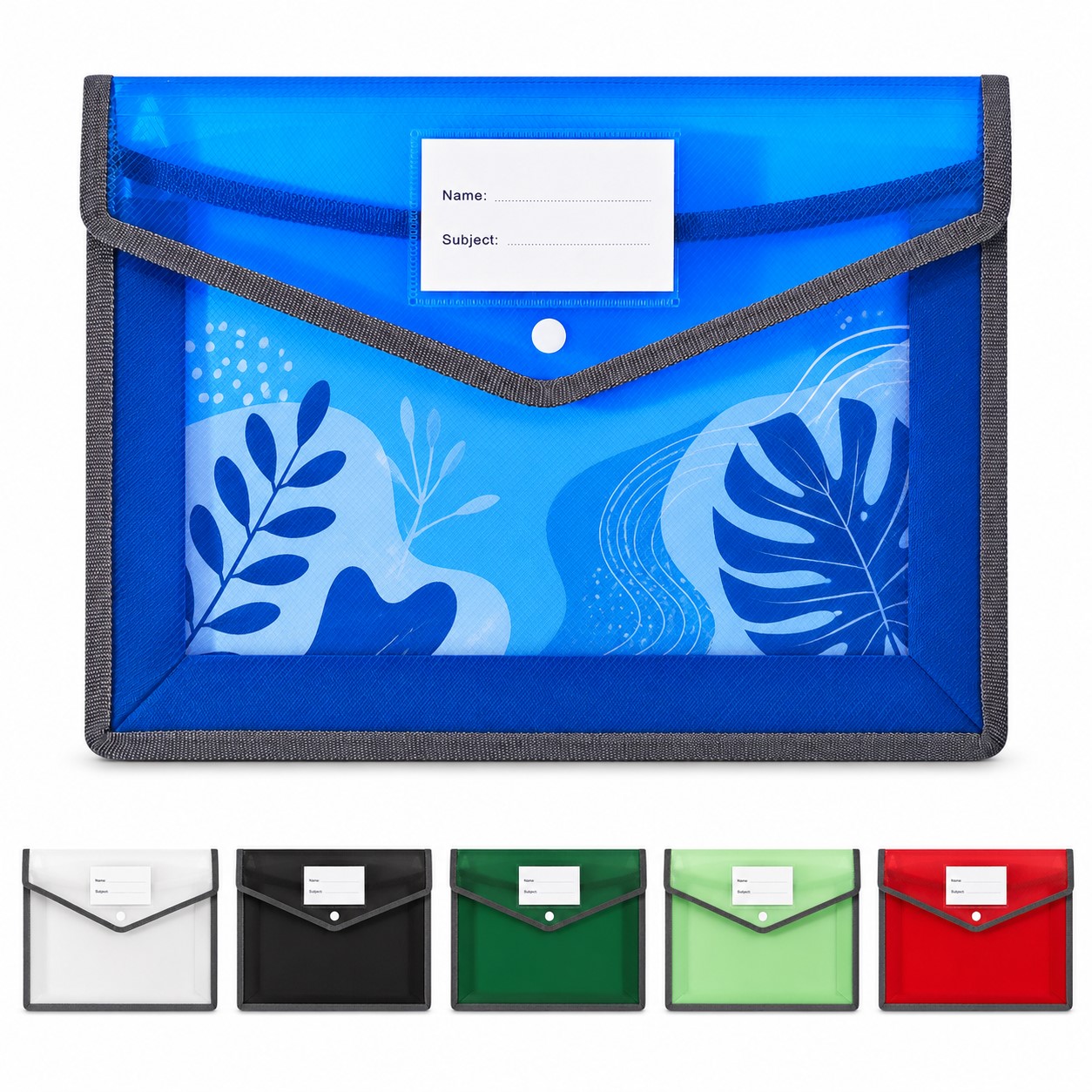 Expanding Polypropylene Document File Bag