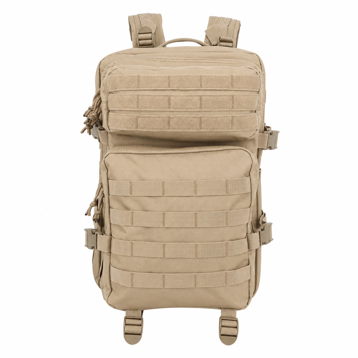 Carry Handles Backpack — Khaki Beige