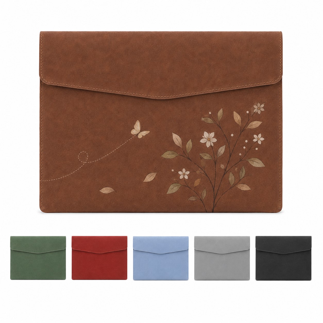 Waterproof PU A4 Document Pouch