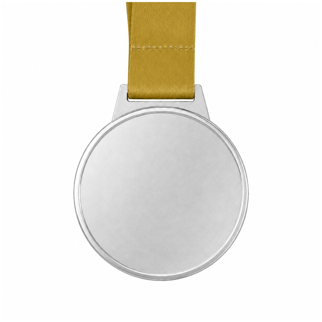 Single Sided Hard Enamel Medal — Brass Gold