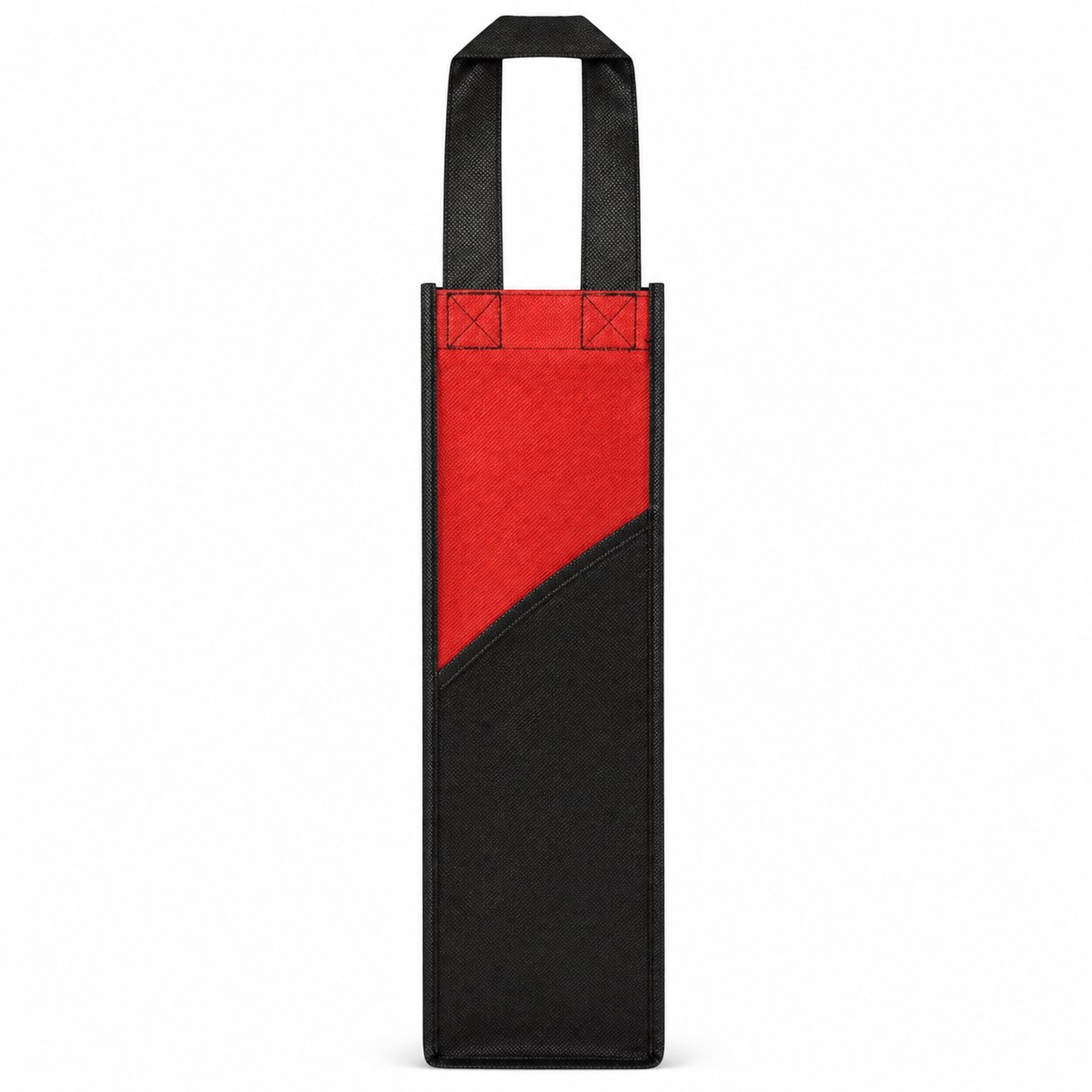 Polyester Single Bottle Wine Carrier — view 2