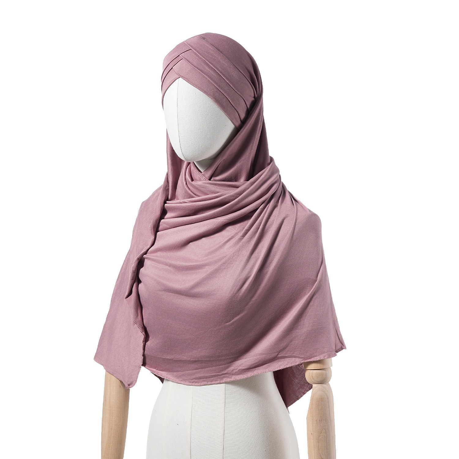 Long Polyester Hijab Headscarf — view 2
