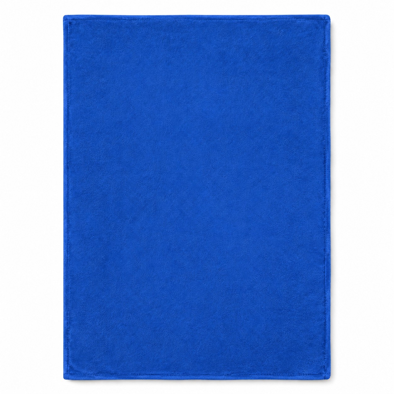 Soft Flannel Travel Blanket — Blue