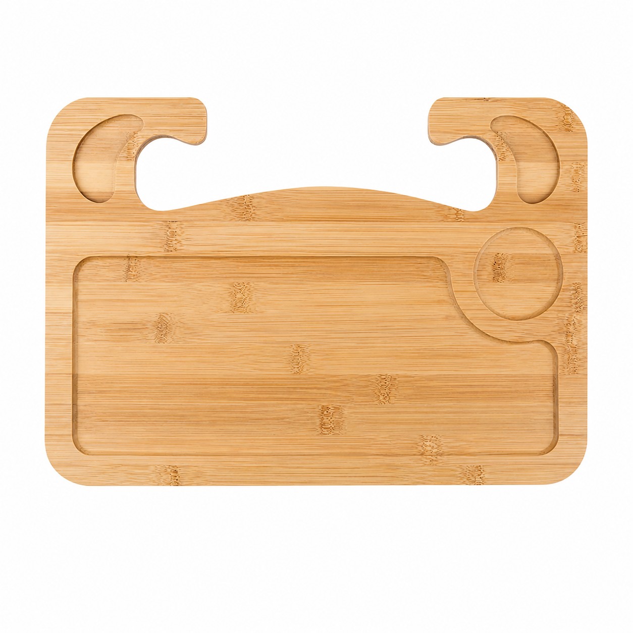 Bamboo Notebook Steering Wheel Tray — view 2