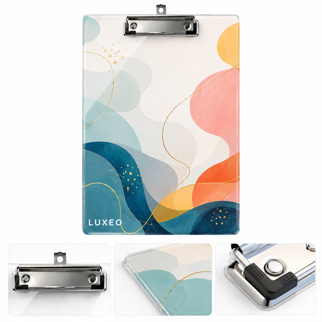 Clear Acrylic A4 Clipboard With Hanging Loop