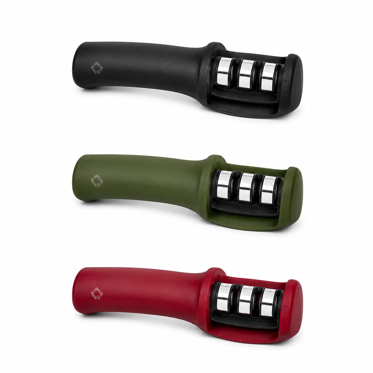 Three Slot Rubber Knife Sharpener