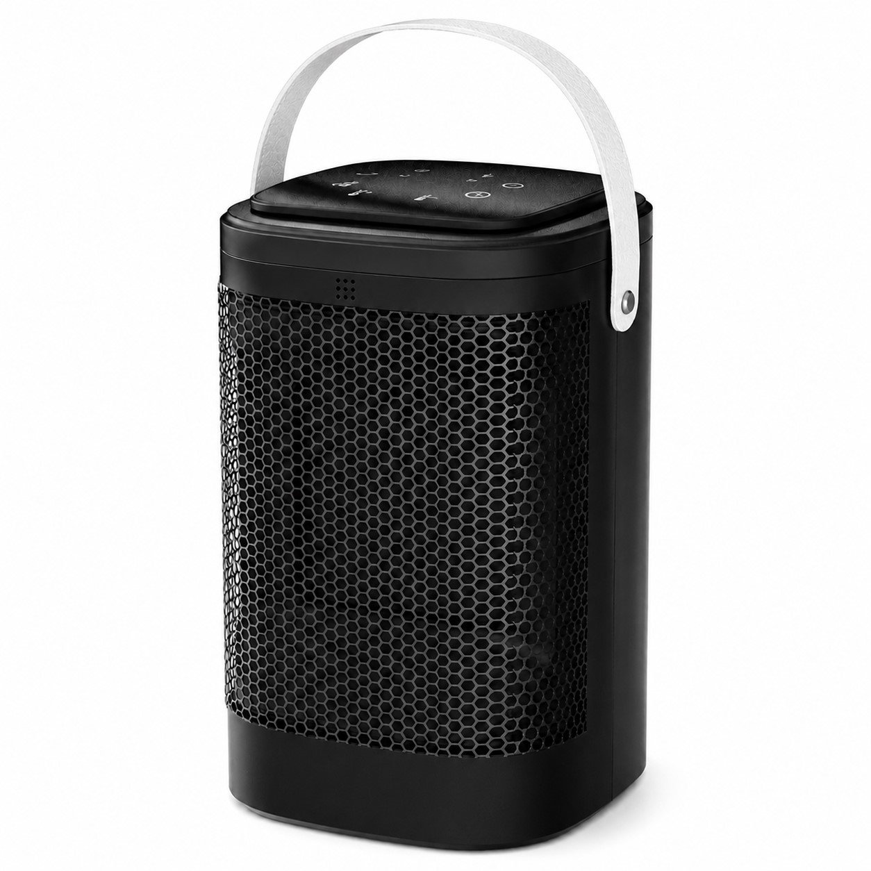 Portable Ceramic Indoor Space Heater — White