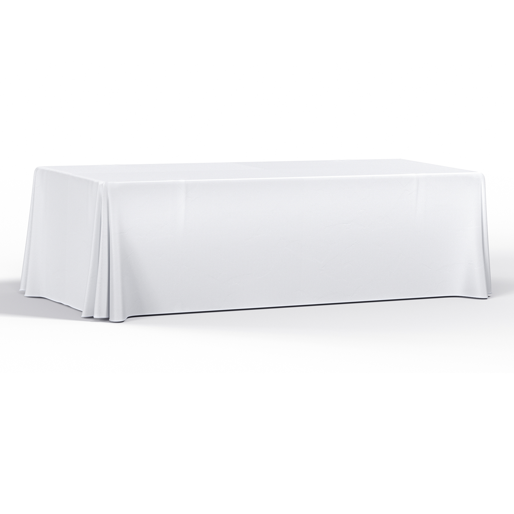 Four Side 8' Polyester Table Throw — view 2