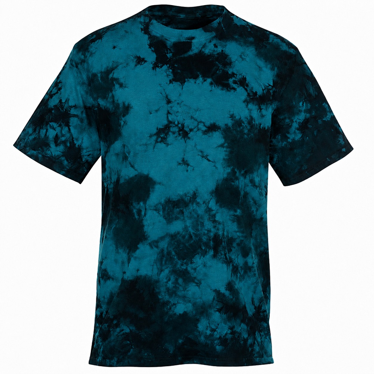 Crystal Dyed Cotton Crewneck Tee — view 2