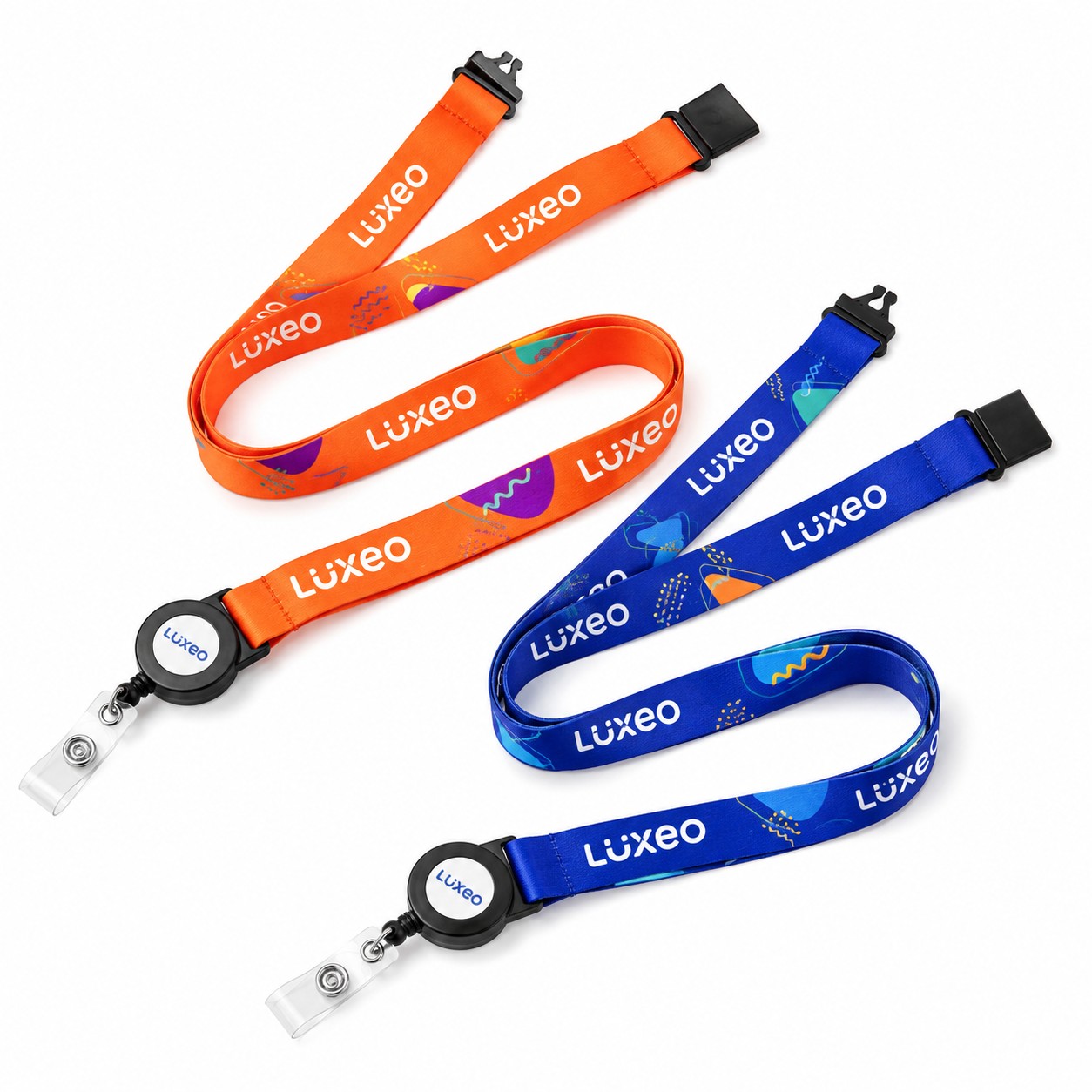 Polyester Lanyard With Retractable Badge Reel