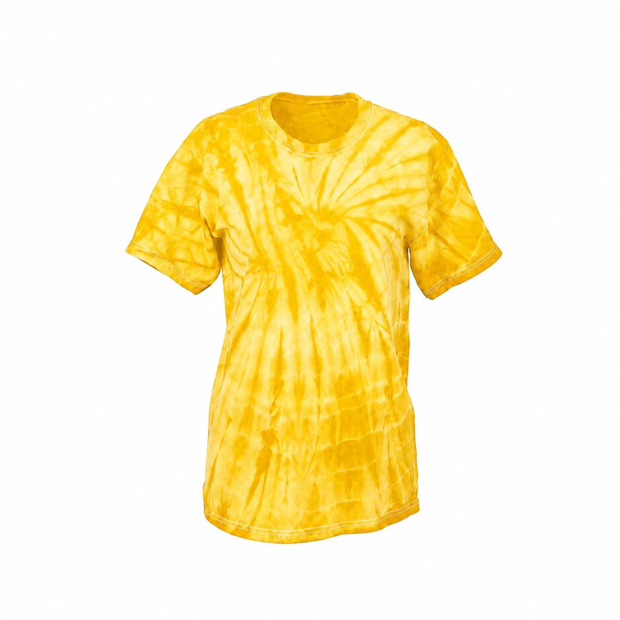 Cotton Spider Wash T Shirt — Yellow