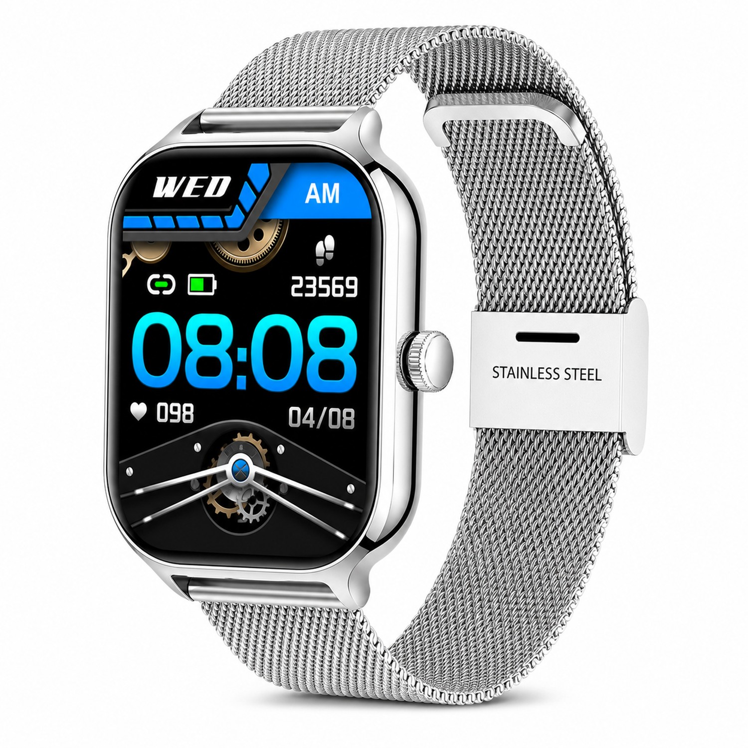 Rounded Edge Fitness Tracker Smartwatch — view 2