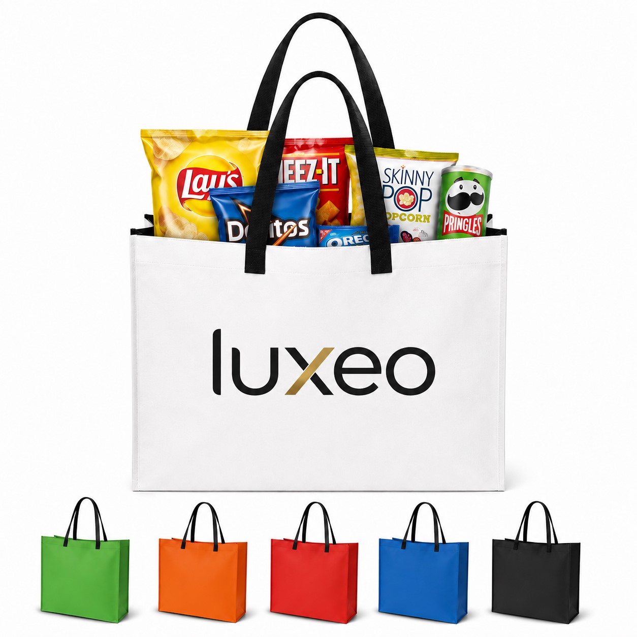 Large Recycled Laminated Woven PP Tote