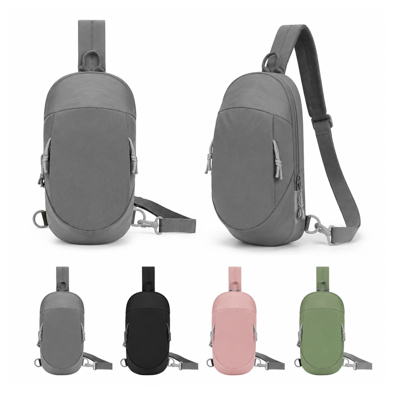 Adjustable Strap 7" Crossbody Sling Bag