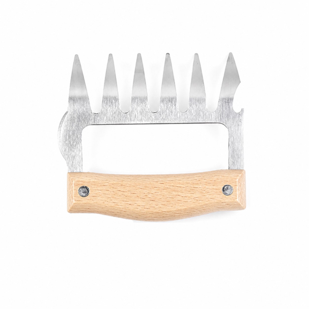 Stainless Steel Meat Shredder — Natural Beige