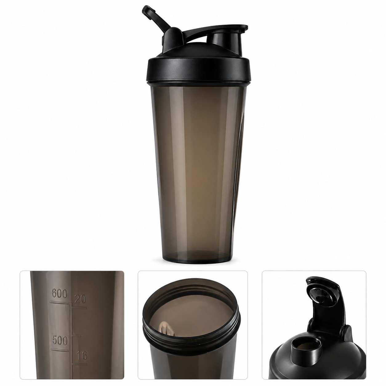 Leakproof Plastic Shaker Bottle