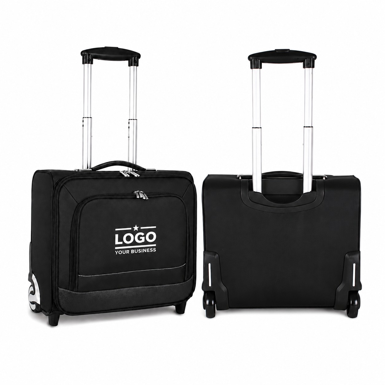 Two Wheel Rolling Laptop Bag